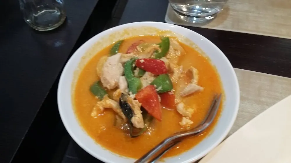 Poulet Curry Rouge
